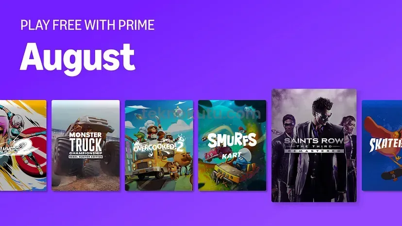 Prime Gaming Ağustos 2025