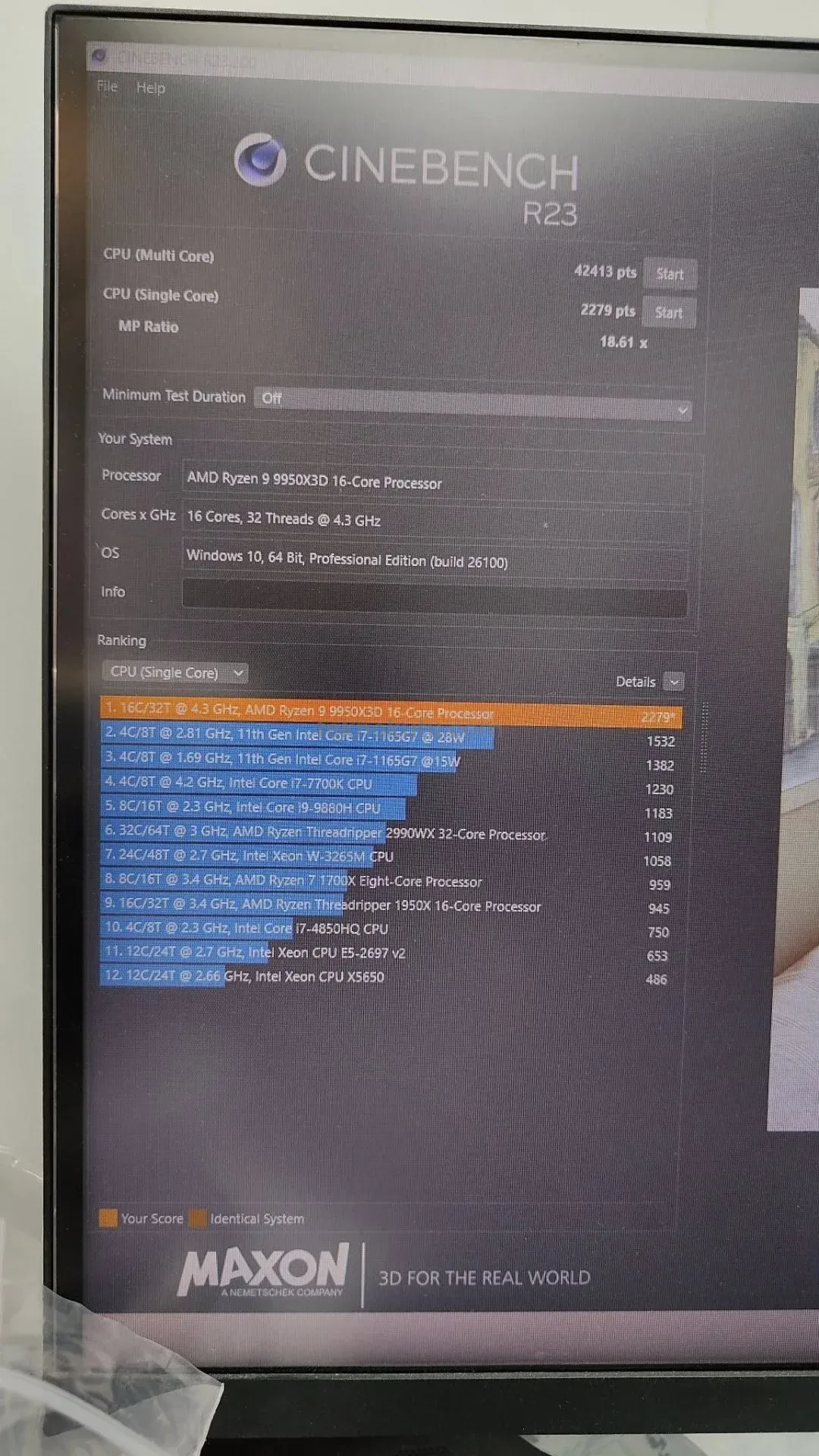 Ryzen 9 9950X3D Benchmark