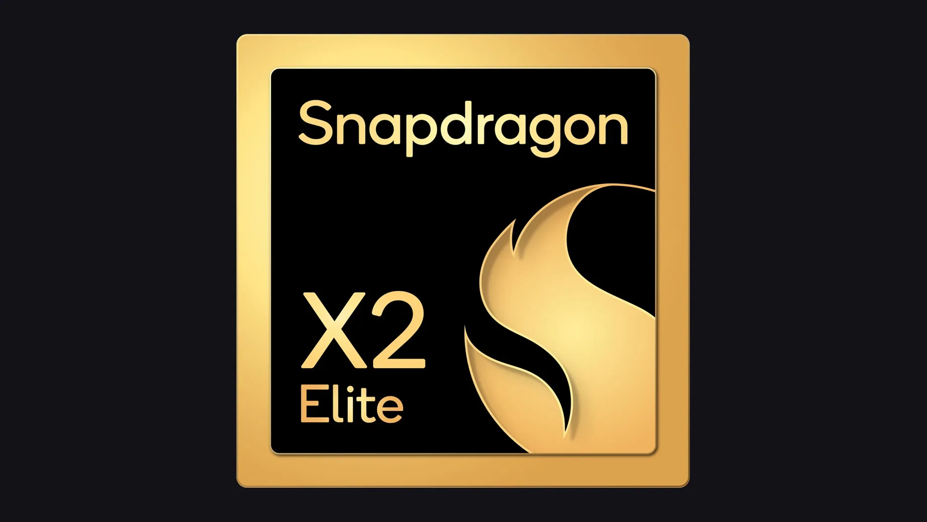 Qualcomm Snapdragon X2 Elite işlemcisinin resmî çip görseli