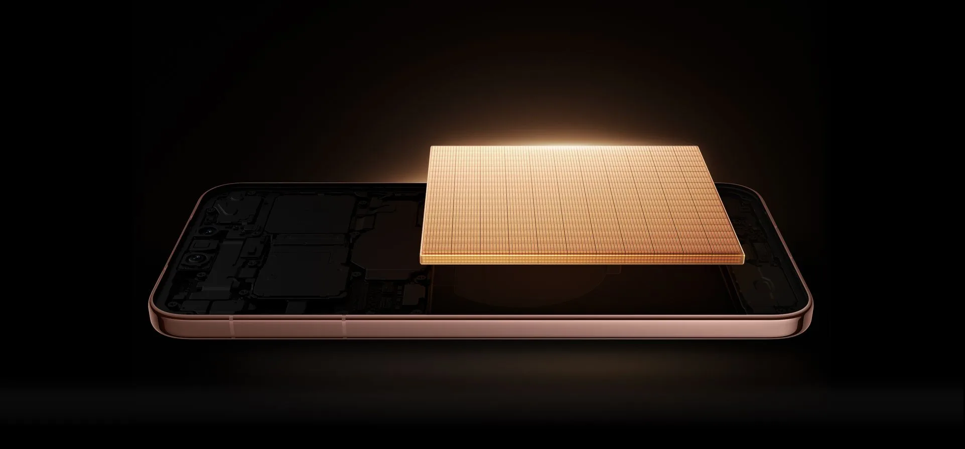 Huawei Mate 90 Pro Max'in iç yapısını ve batarya bölümünü gösteren resmî tanıtım görseli
