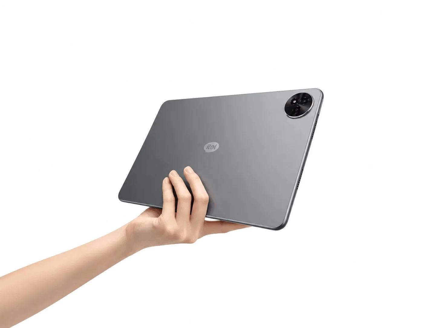 itel VistaTab 32 tabletin ön ve arka görünümü