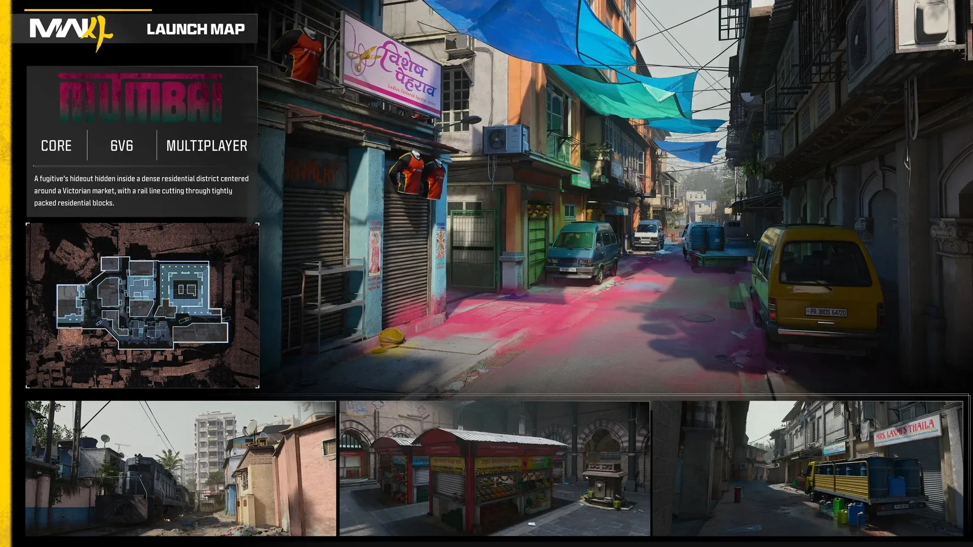 Modern Warfare 4'ün Mumbai haritası tanıtım görseli