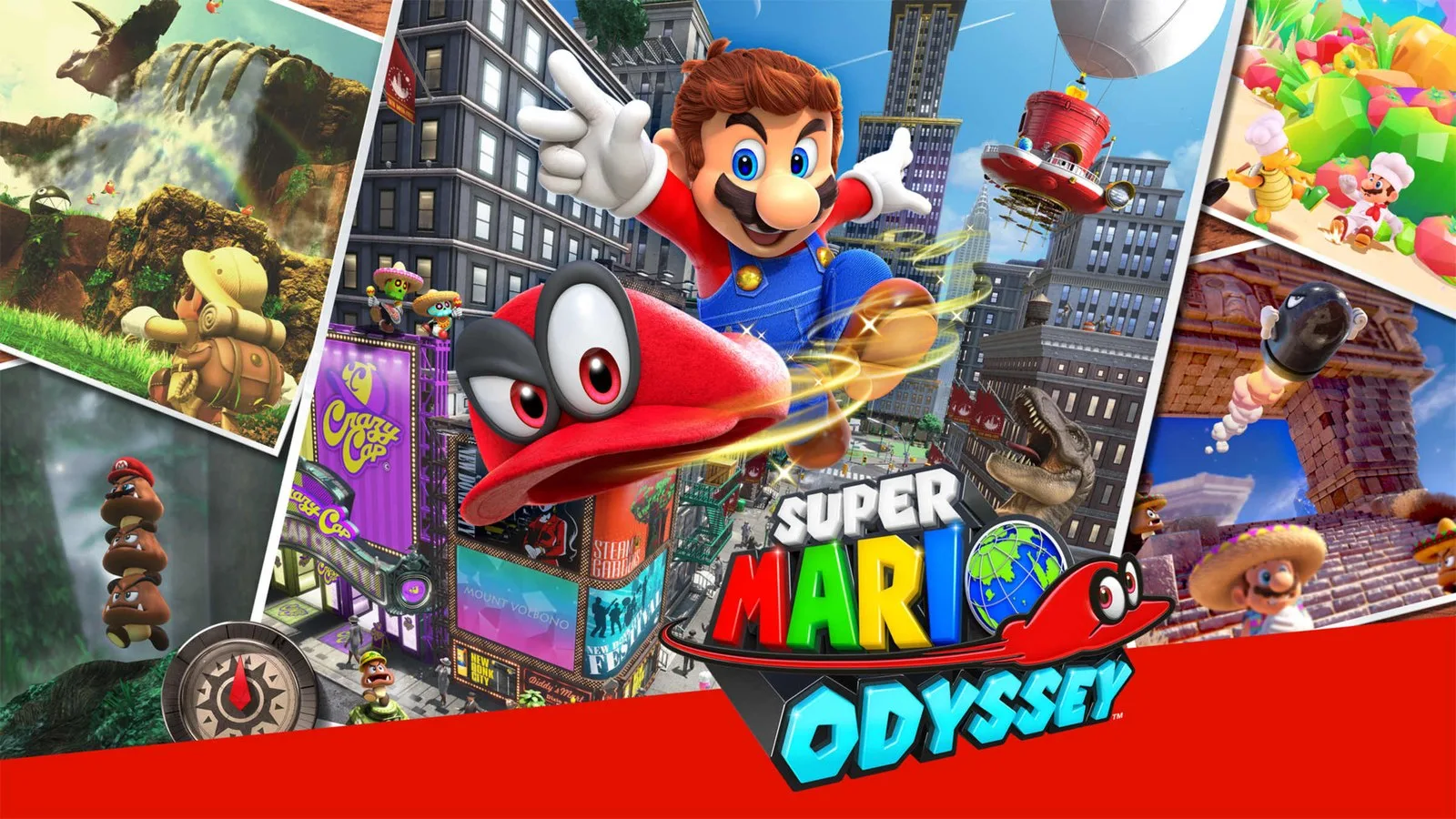 Super Mario Odyssey tanıtım görseli
