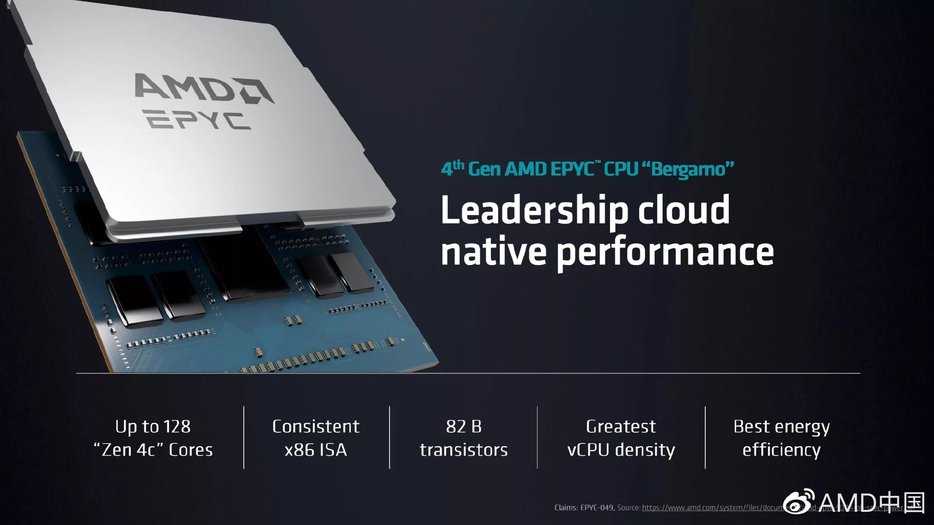 Modern illustration of AMD EPYC 4005 processor showcasing its innovative server performance.