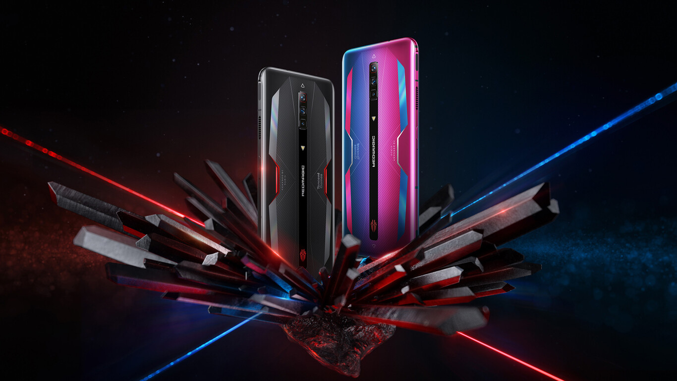 A high-quality image of the Red Magic Cooler 6 Pro showcasing its features in an engaging gaming environment.