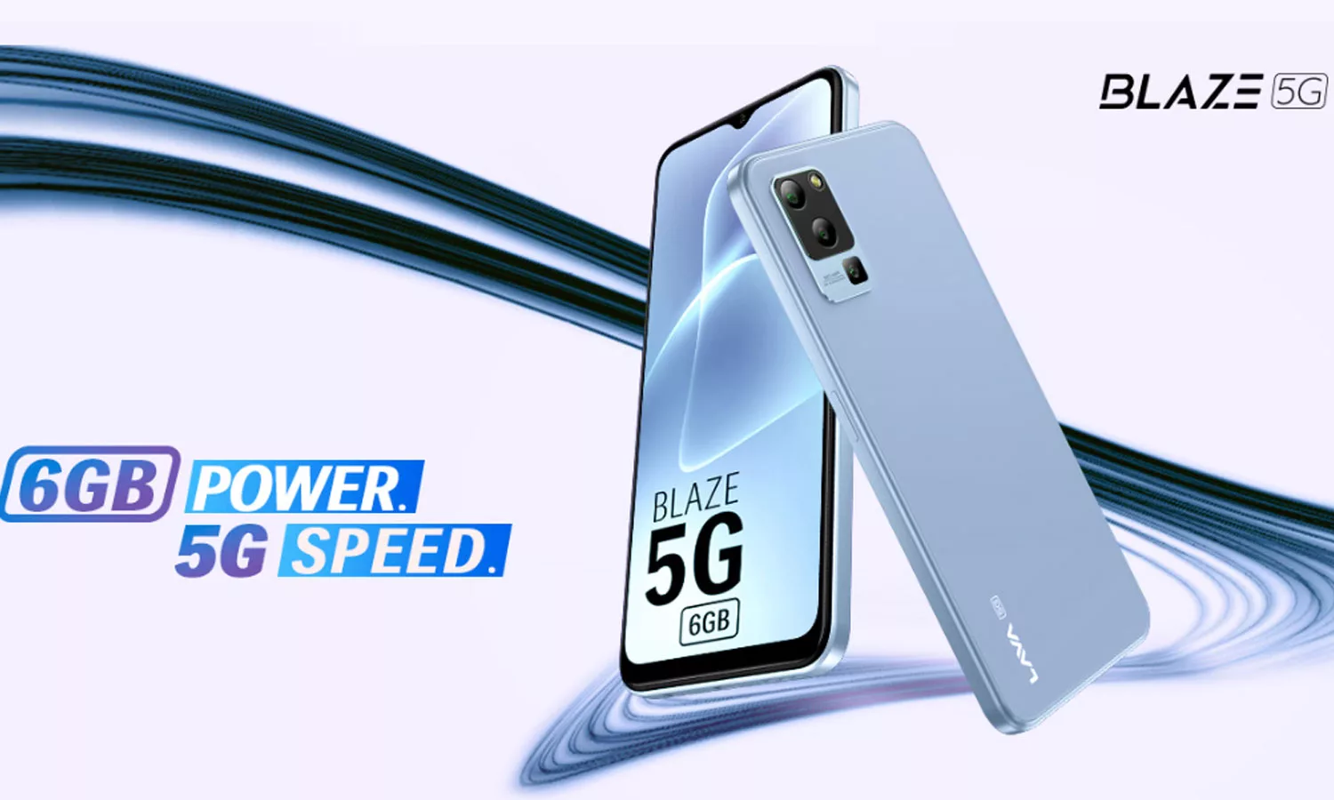 High-quality aesthetic representation of Lava Shark 5G smartphone models for technology enthusiasts.