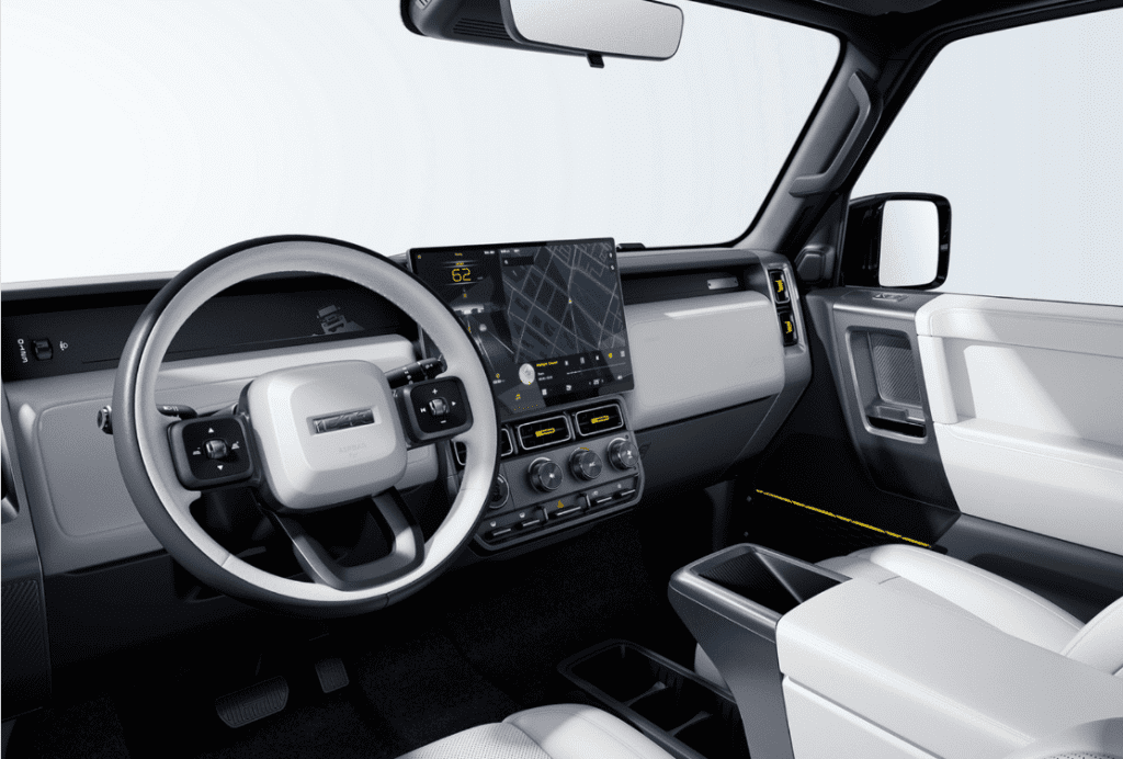 Chery iCar V23 İç Donanımı