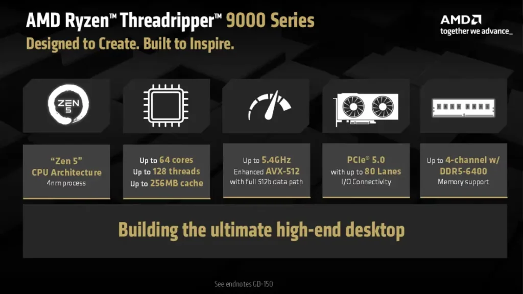 AMD Threadripper 9000 Serisi