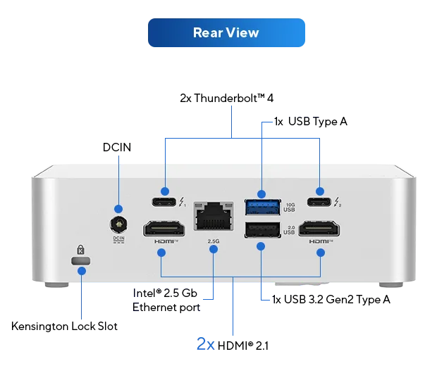 Asus NUC 15 Pro özellikleri