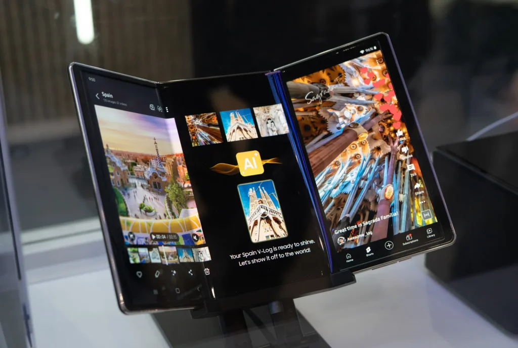 Samsung Tri-Fold Telefon