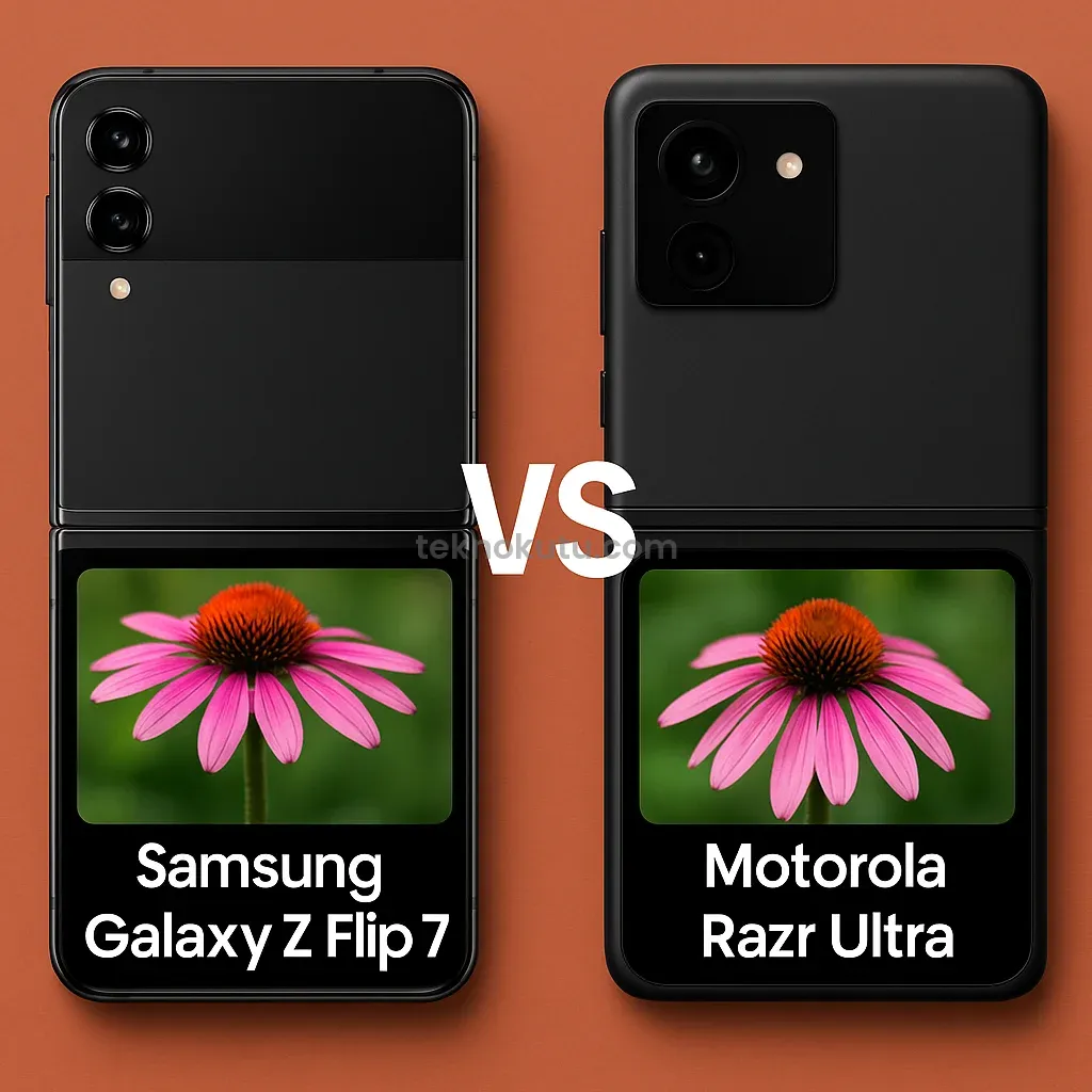 Samsung Galaxy Z Flip 7 ve Motorola Razr Ultra Kamera Karşılaştırması