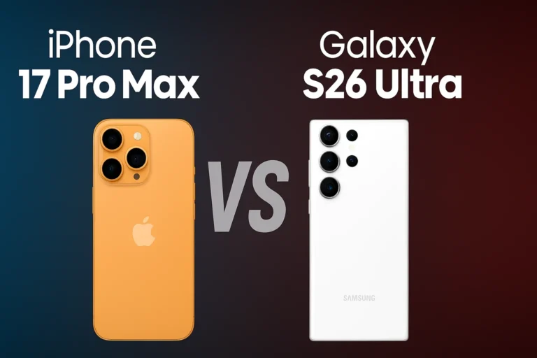 iPhone 17 Pro Max ve Galaxy S26 Ultra Karşılaştırması