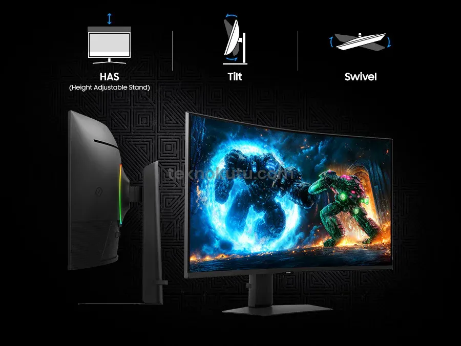 Samsung Odyssey G7 G75F Mönitör