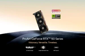Asus ProArt GeForce RTX 50 Serisi Tanıtıldı