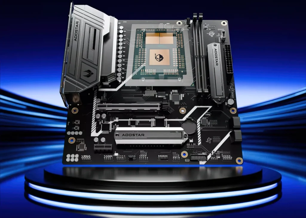 AOOSTAR, Dünyanın İlk AMD Ryzen 9 9955HX3D MoTD Anakartını Tanıttı