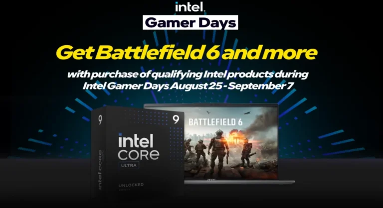 Intel, Core Ultra ve Core İşlemcileri ile Battlefield 6’yı Ücretsiz Sunuyor