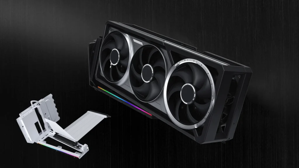 Lian Li’den Çok Yönlü Dikey GPU Braketi: Dört Slot Destekli Yenilik