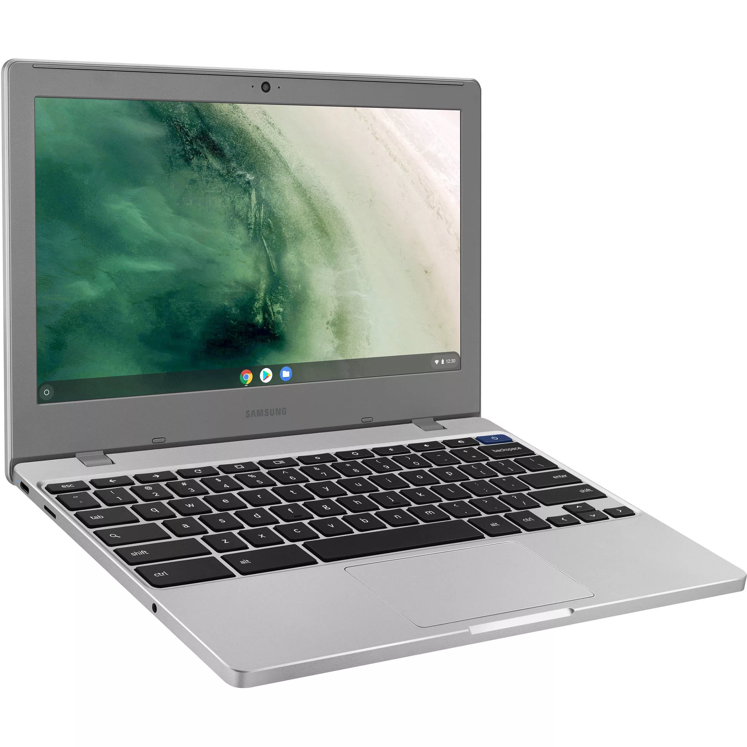 A modern and aesthetic illustration representing ChromebookTrend and student safety in technology.
