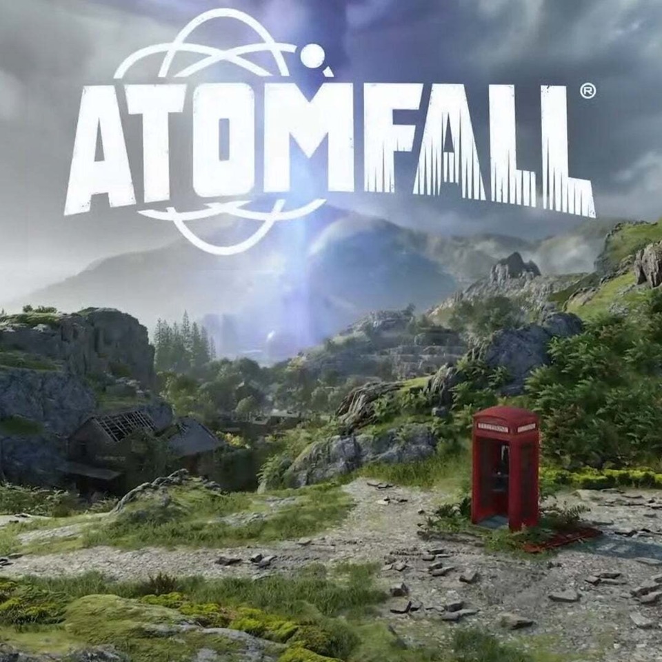 A futuristic visual representation of the Atomfall game duration concept, featuring technological elements and a creative design.