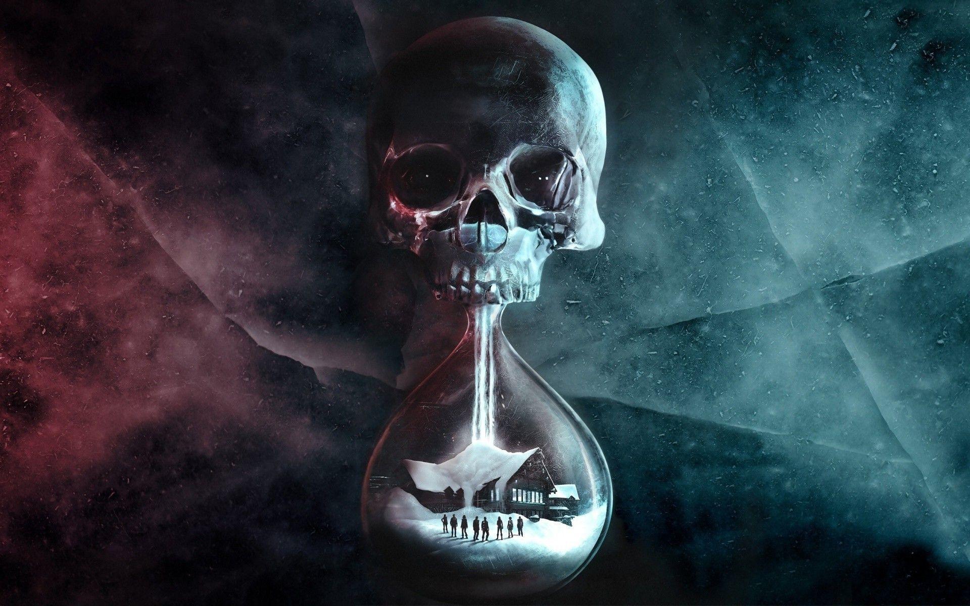 Aesthetic visual representation of Until Dawn, showcasing leaked video and gameplay details in a dark and suspenseful atmosphere.