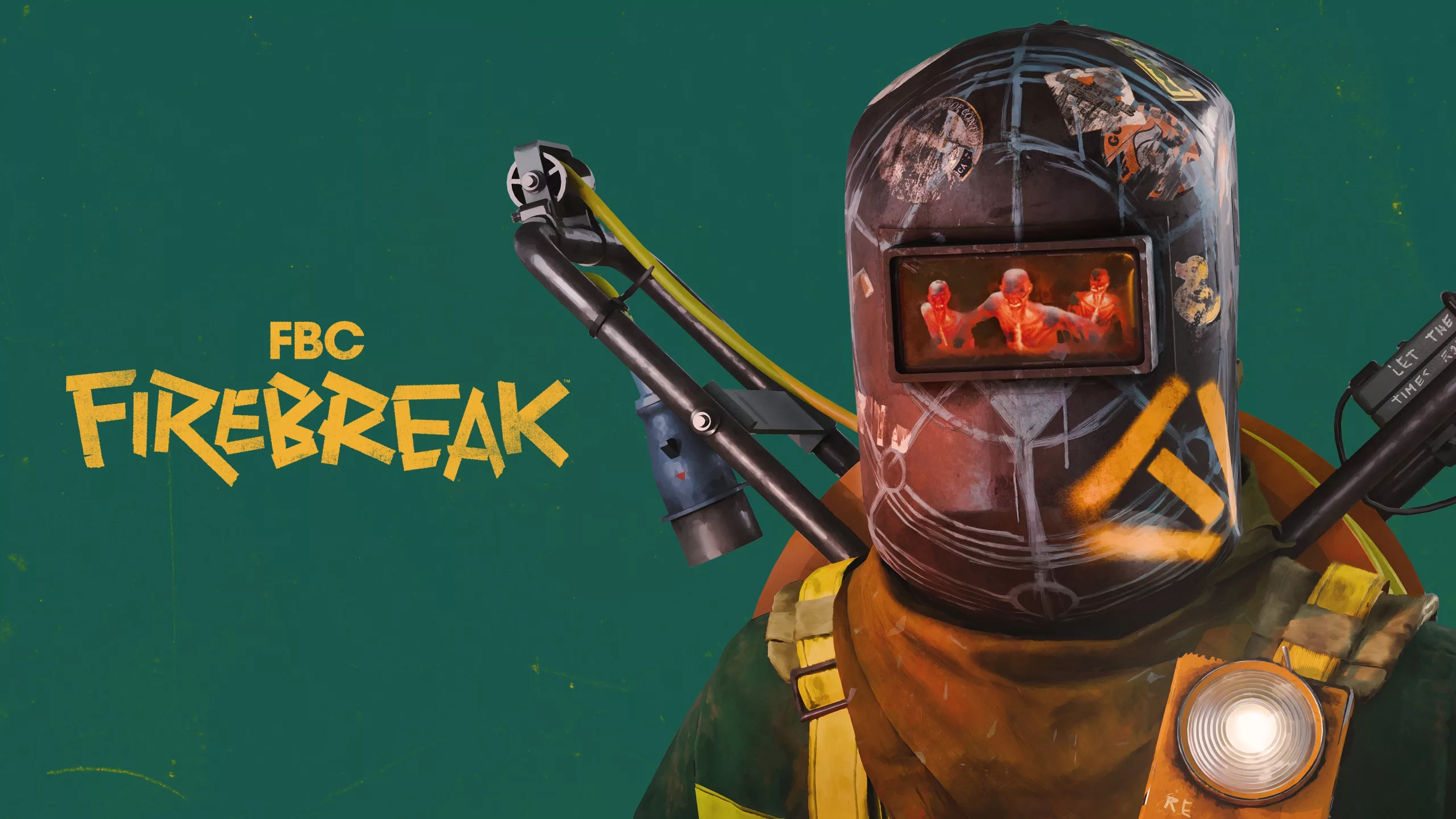 Modern and creative visual representation of FBC: Firebreak Closed Technical Test, incorporating technological elements and vibrant colors.