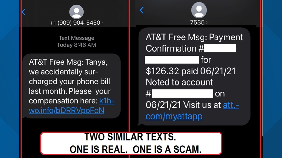 A digital illustration representing the scandal of fake reviews for AT&T, featuring technology elements and a broken trust theme.
