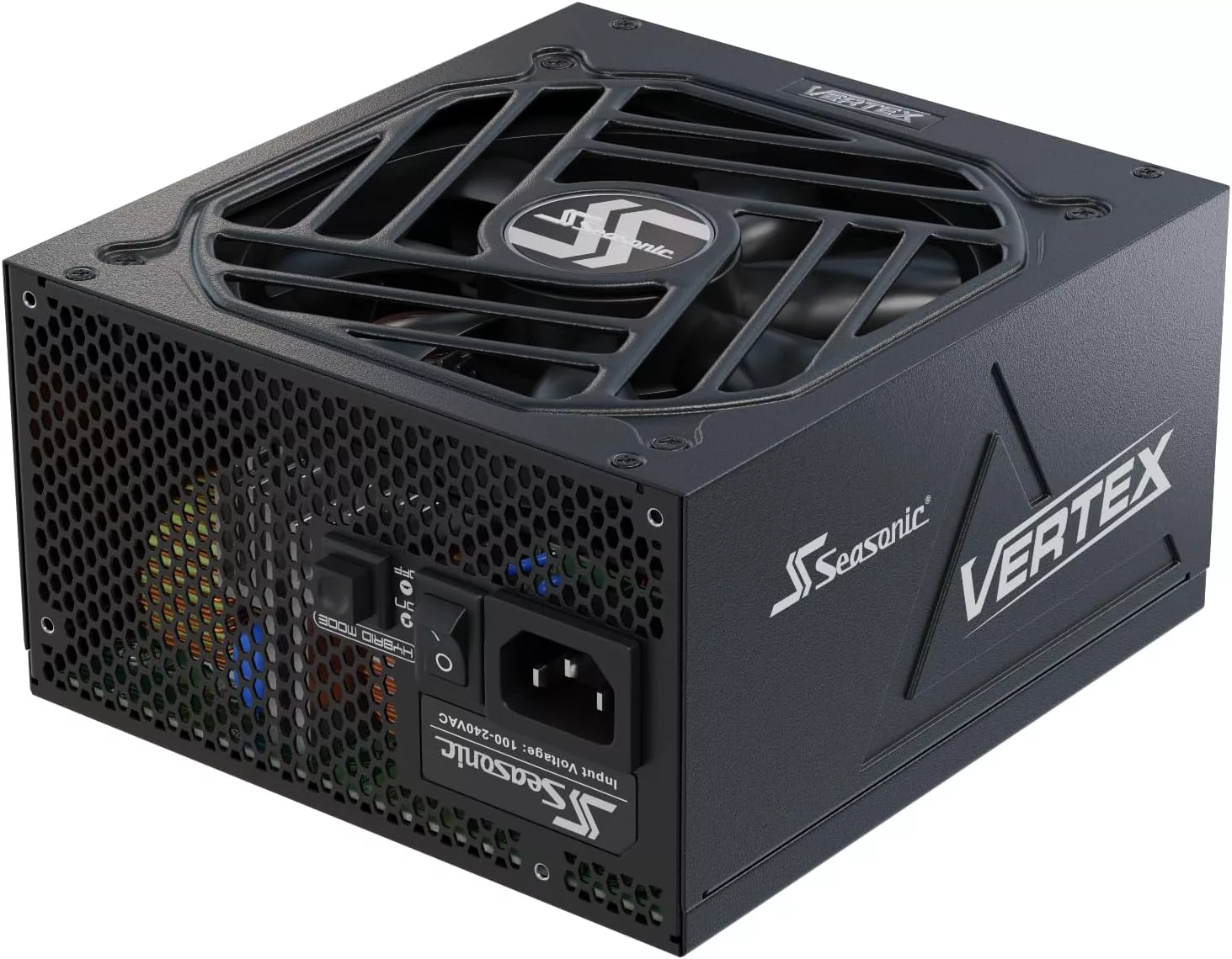 A high-quality visual of the Seasonic PRIME 3200W power supply, highlighting its modern and innovative design elements.