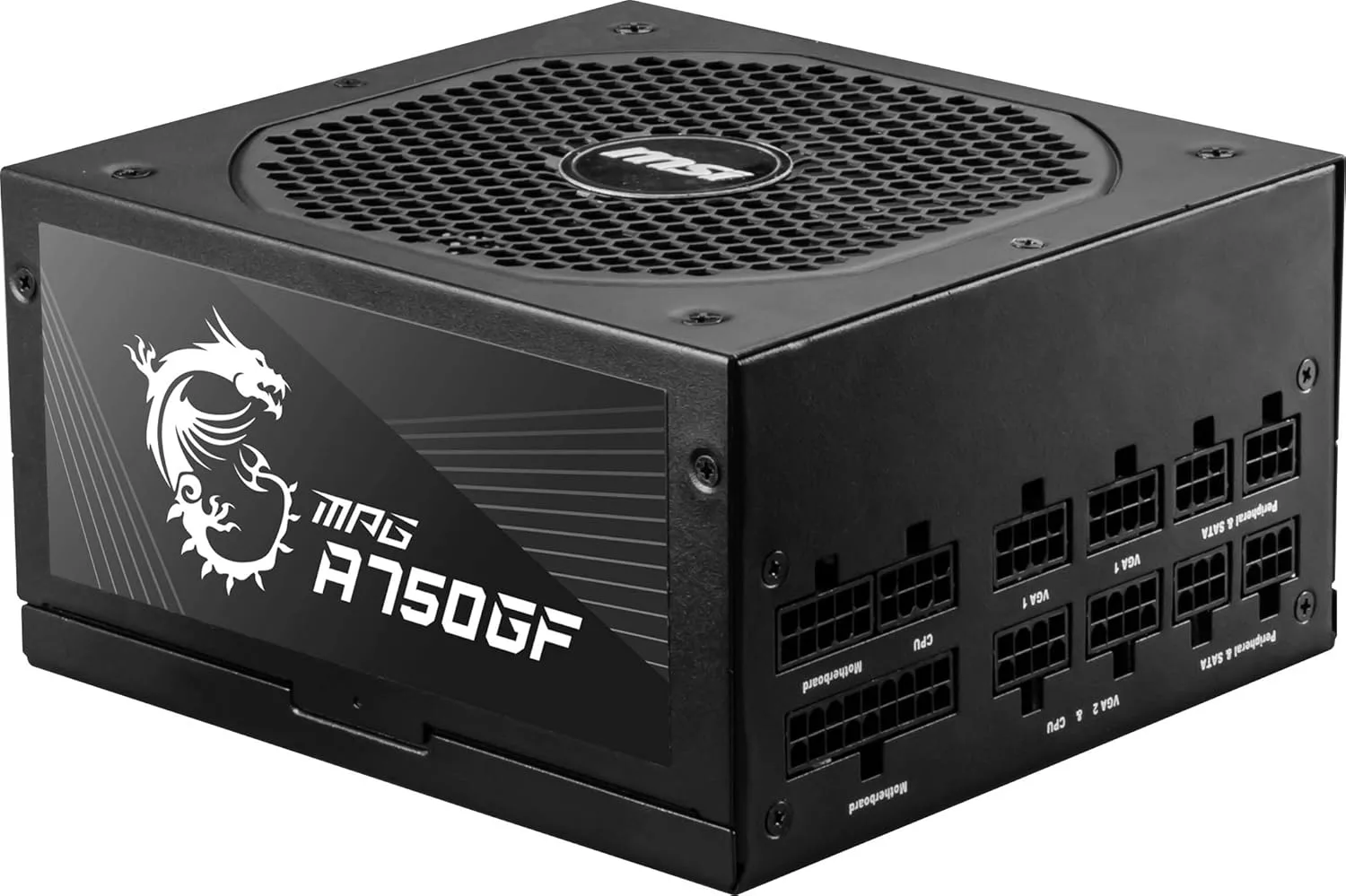 Modern design for MSI Power Supply Compensation Program, showcasing technological elements and a sleek aesthetic.