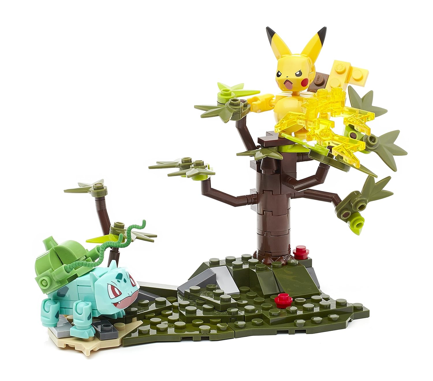 A vibrant Lego-inspired illustration featuring iconic Pokemon in a futuristic setting, representing an exciting announcement for 2026.