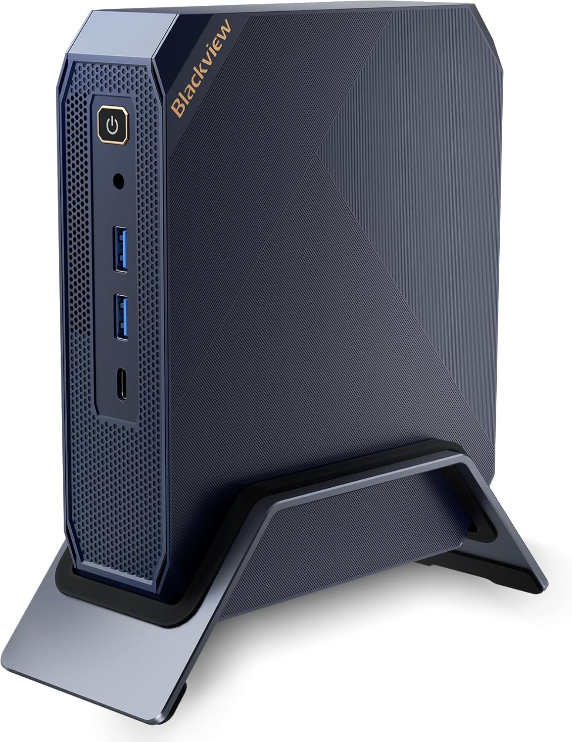 A modern illustration of various mini computers in a stylish workspace, highlighting their compact and efficient designs.