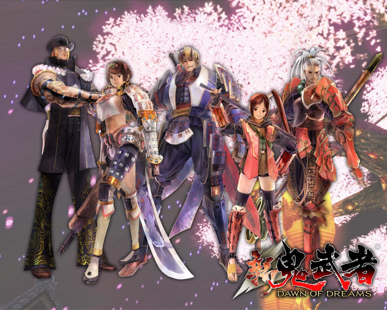 A vibrant and dynamic illustration of a samurai warrior from Onimusha: Way of the Sword, combining traditional and futuristic elements for a modern action theme.