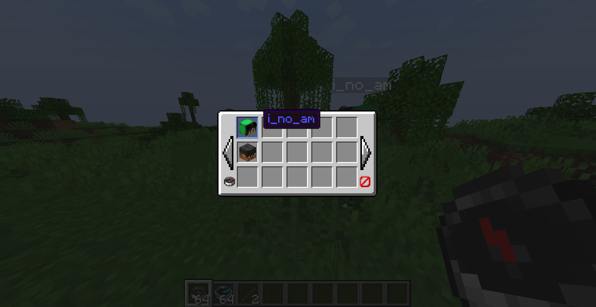 A modern graphic representation of a Minecraft Player Locator featuring a vibrant interface and 3D blocky terrain.