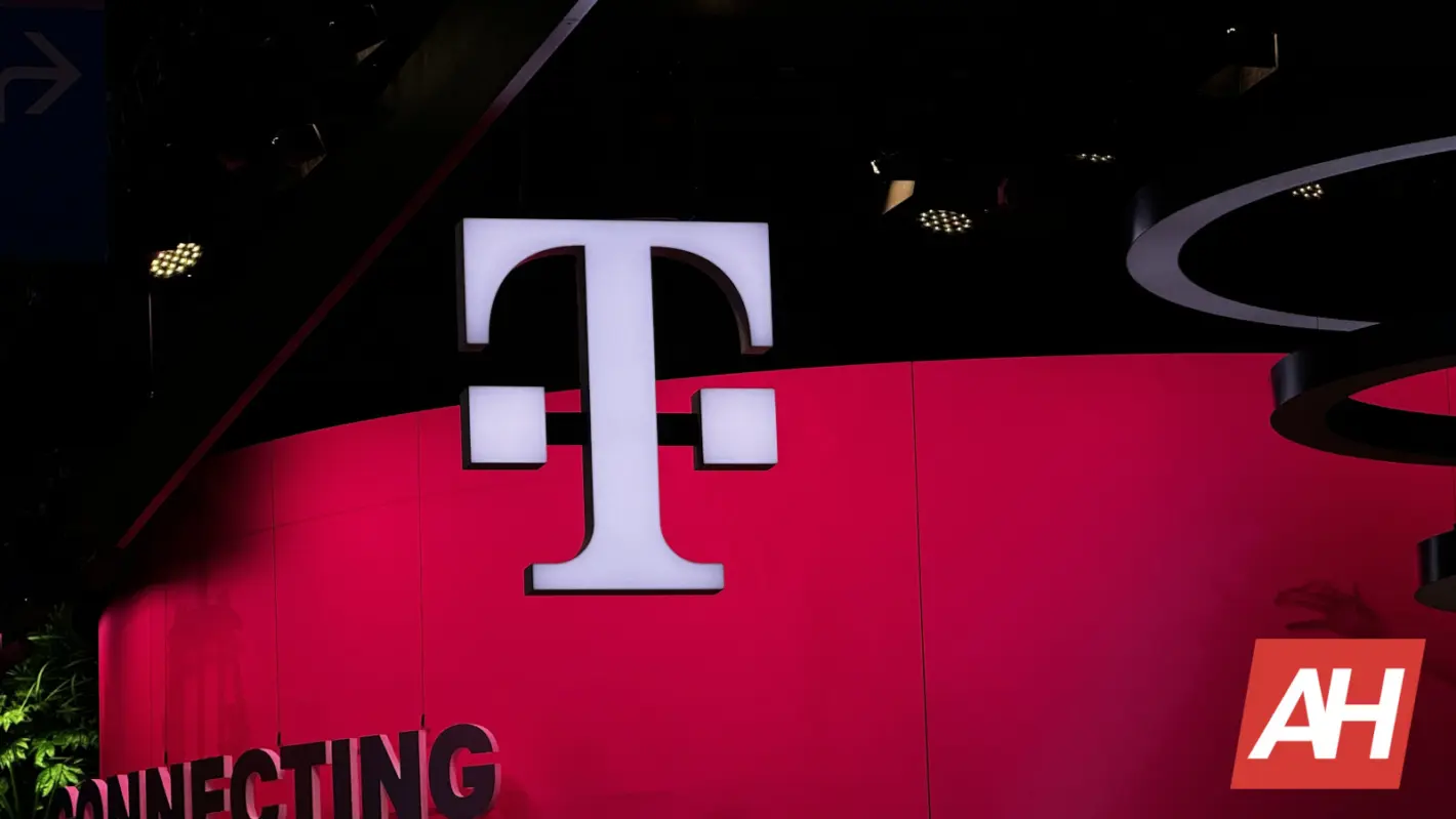 A modern graphic showcasing T-Mobile's 6G development and the future of technology, featuring futuristic design elements and bright colors.