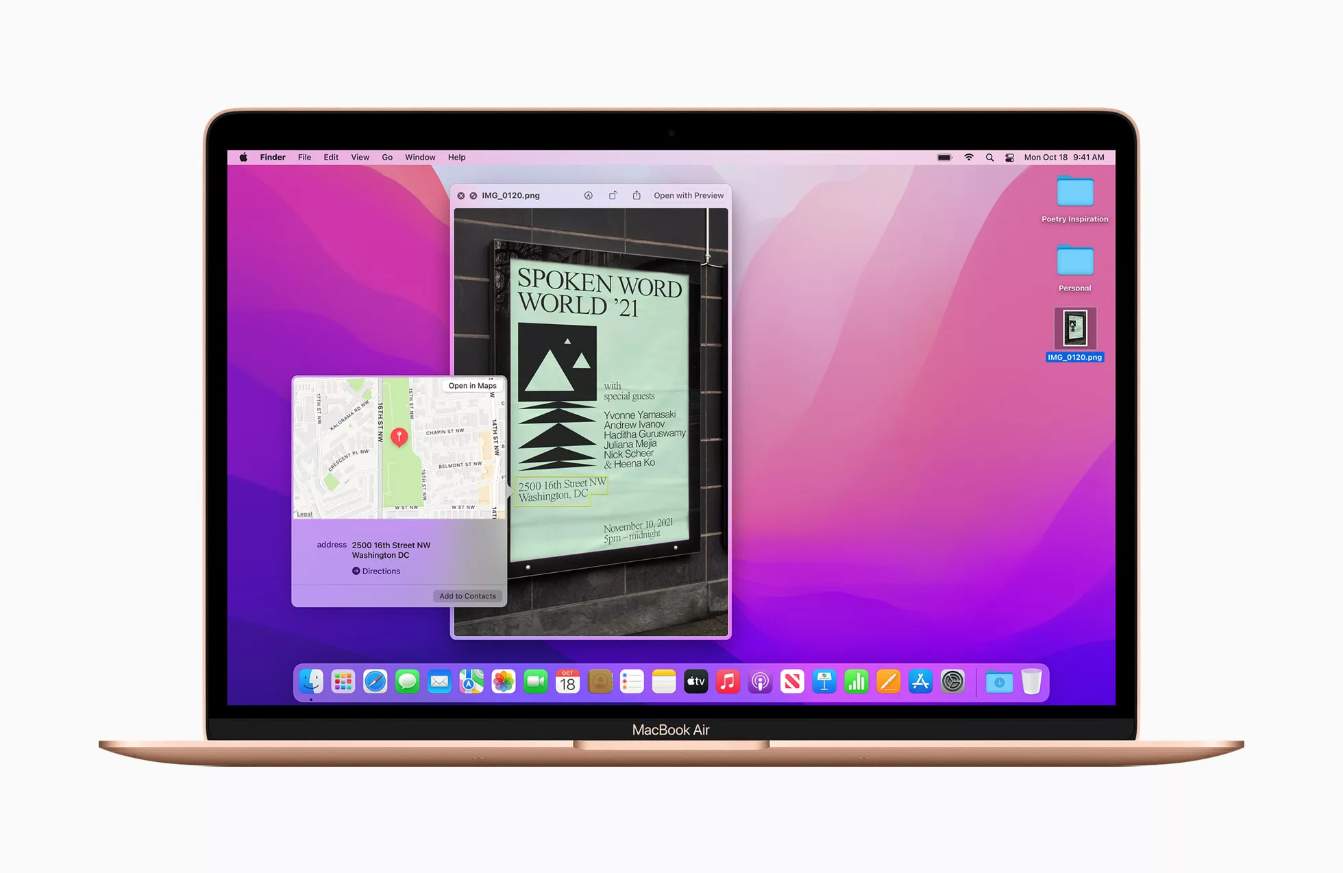 A modern graphic showcasing macOS 26 compatibility with outlines of Mac computers and tech-themed background.