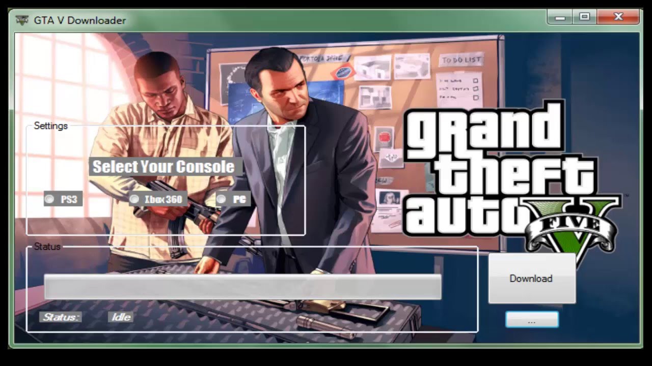 High-quality digital artwork of GTA V PC update showcasing modern gameplay enhancements and vibrant cityscape.