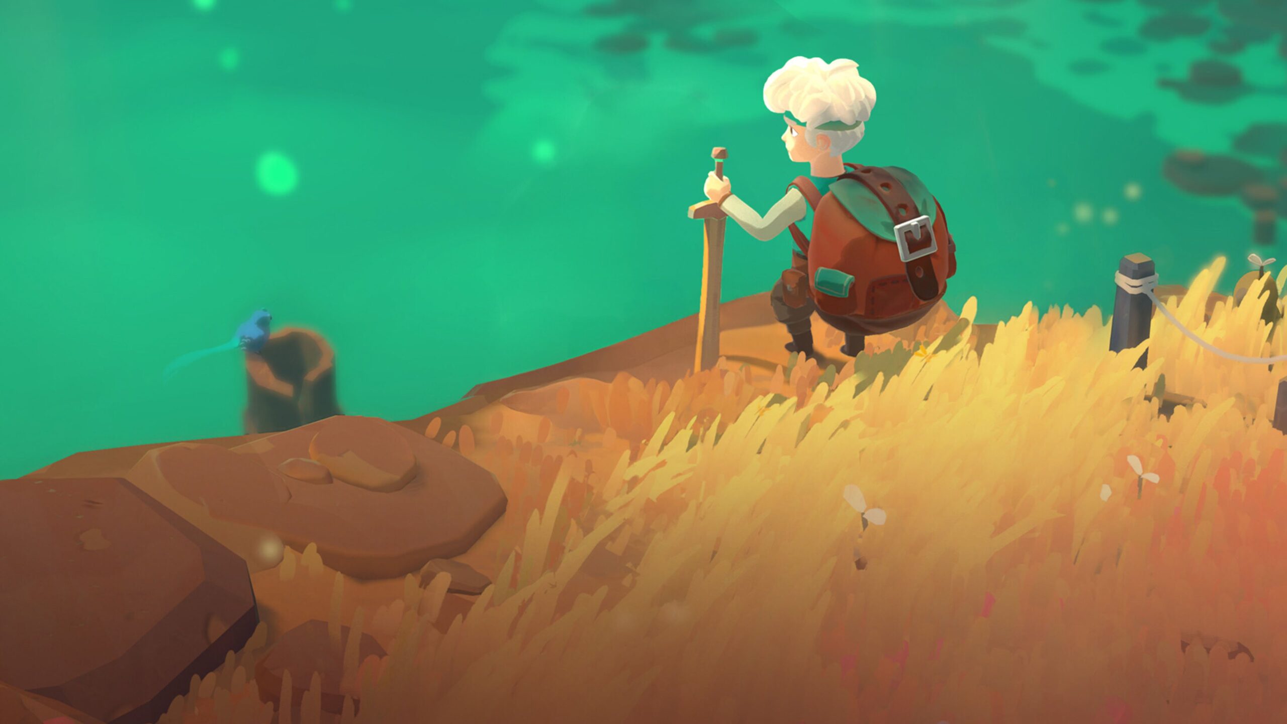 A modern and aesthetic digital artwork inspired by Moonlighter 2 and Infinite Treasure, showcasing adventure and fantasy elements.