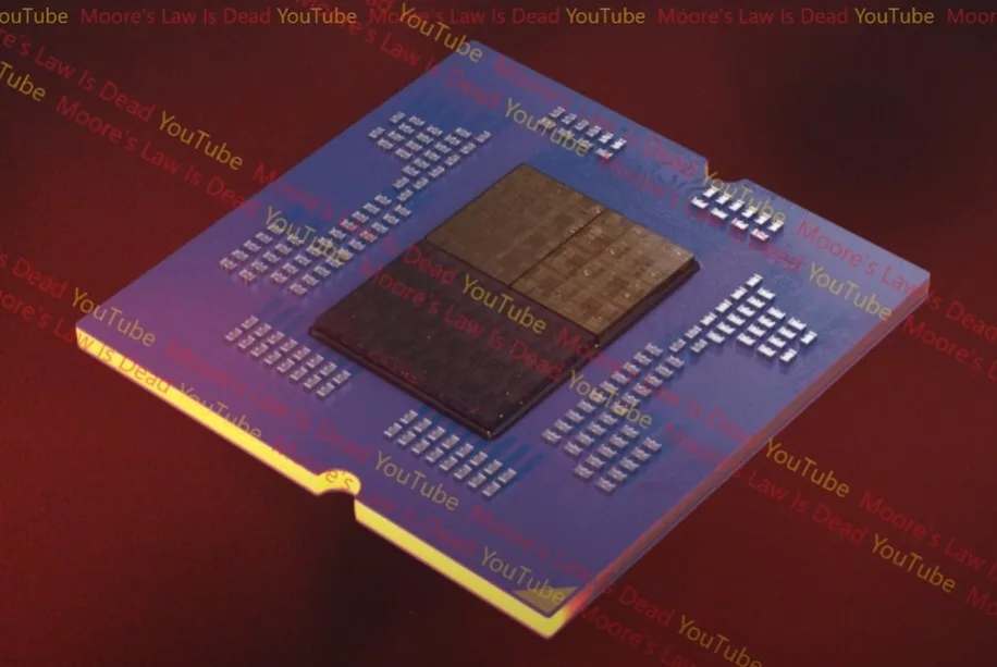Futuristic representation of AMD Zen 6 Medusa Point CPUs showcasing technology and core counts.