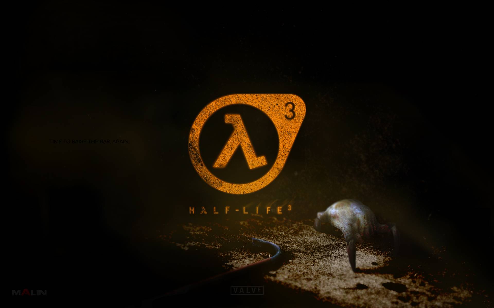 An atmospheric scene showcasing the excitement and technology behind Half-Life 3's development completion.