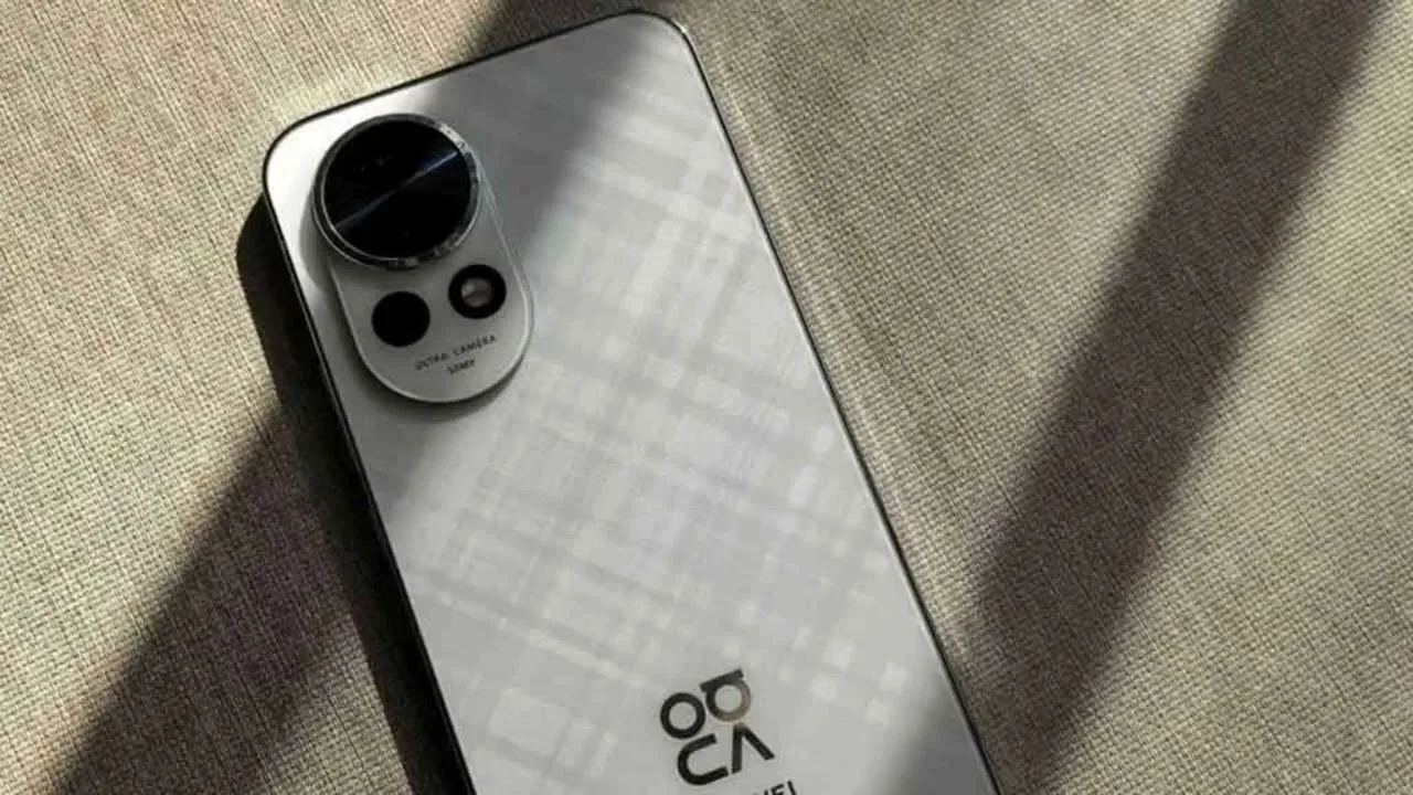 High-quality modern visual of Huawei Nova 14 smartphone series showcasing a sleek design and technology elements.