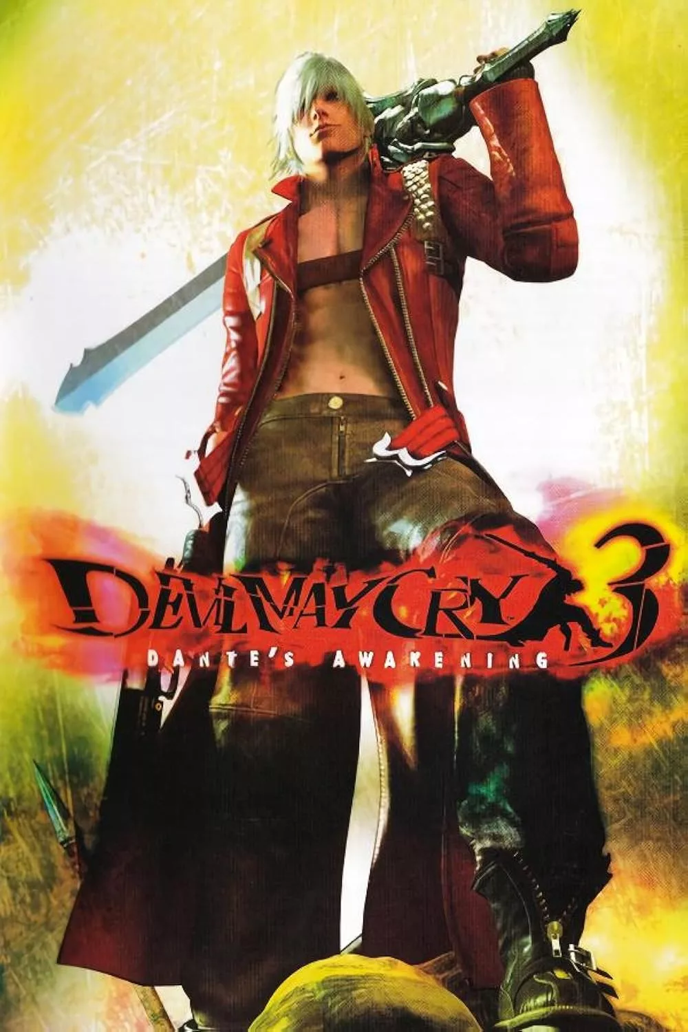 High-quality artistic representation of Devil May Cry 3 Crimson Mode featuring stylish action and gothic elements.