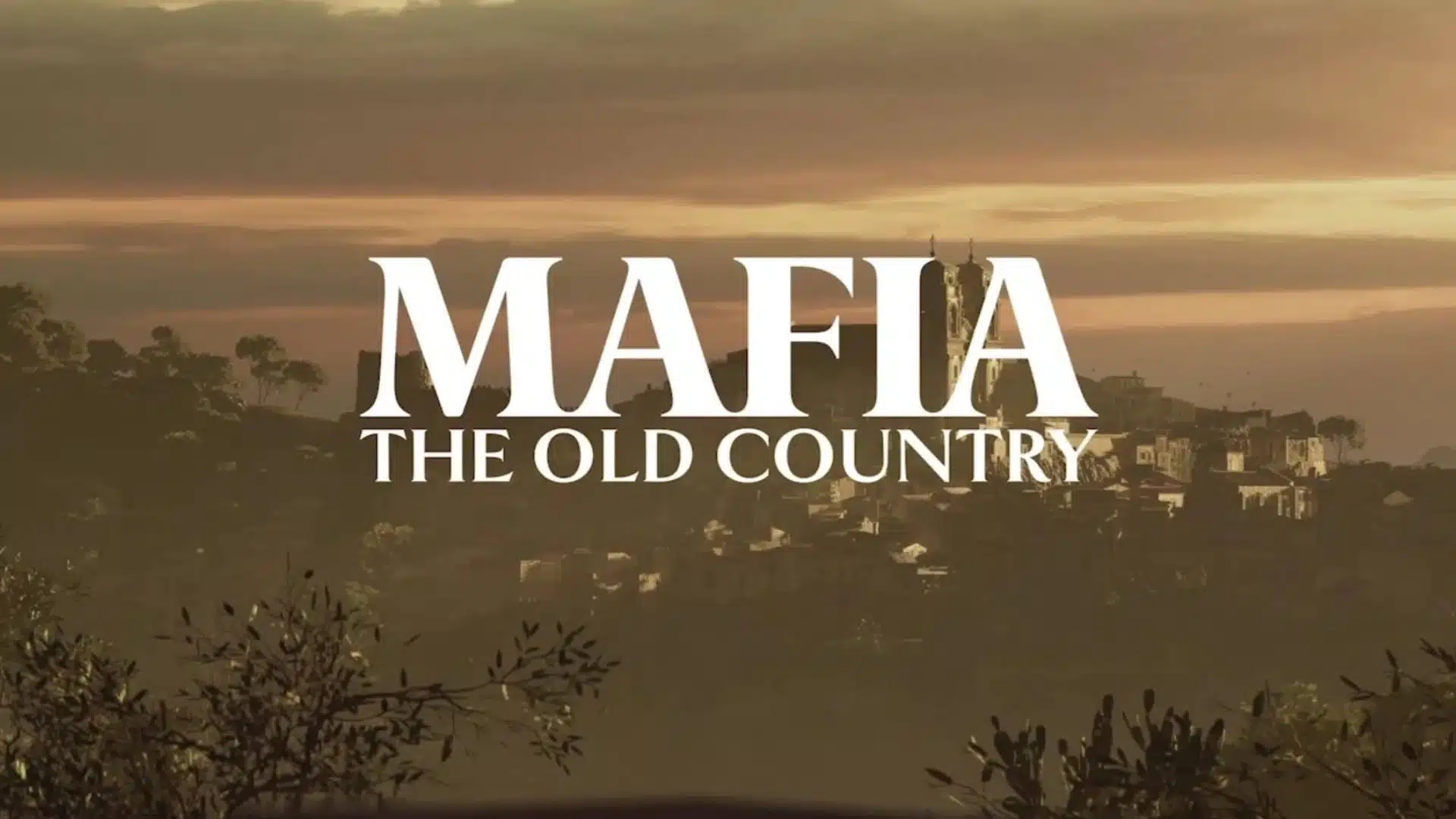 Aesthetic visual representation of Mafia: The Old Country with dark tones and vintage elements.
