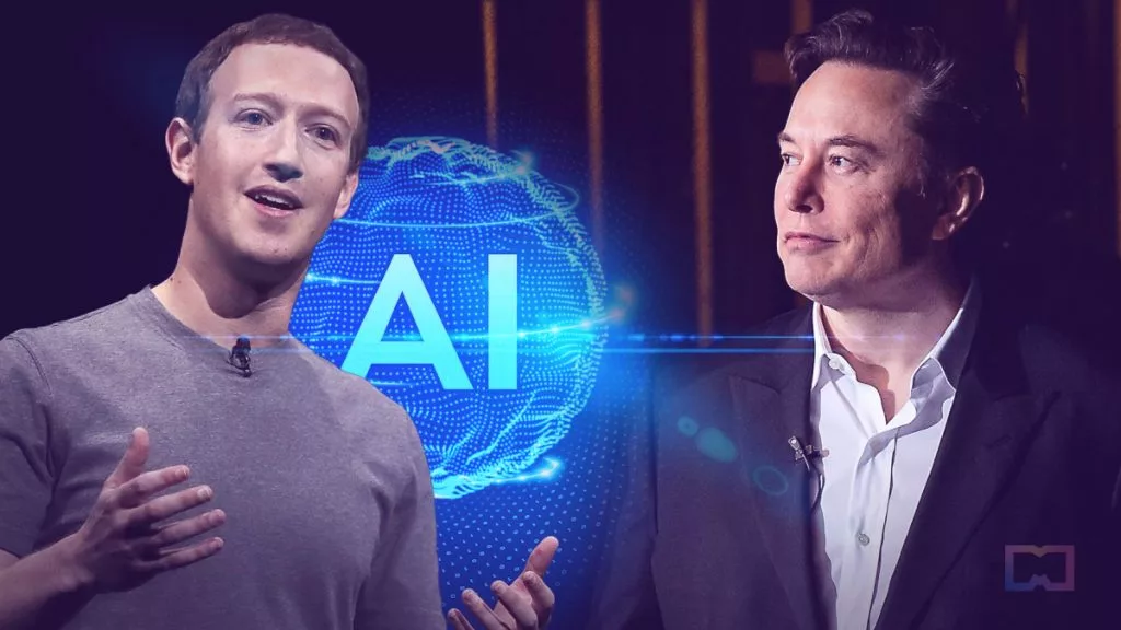 A modern and aesthetic representation of the Meta AI Team showcasing development and competitive strategies in artificial intelligence.