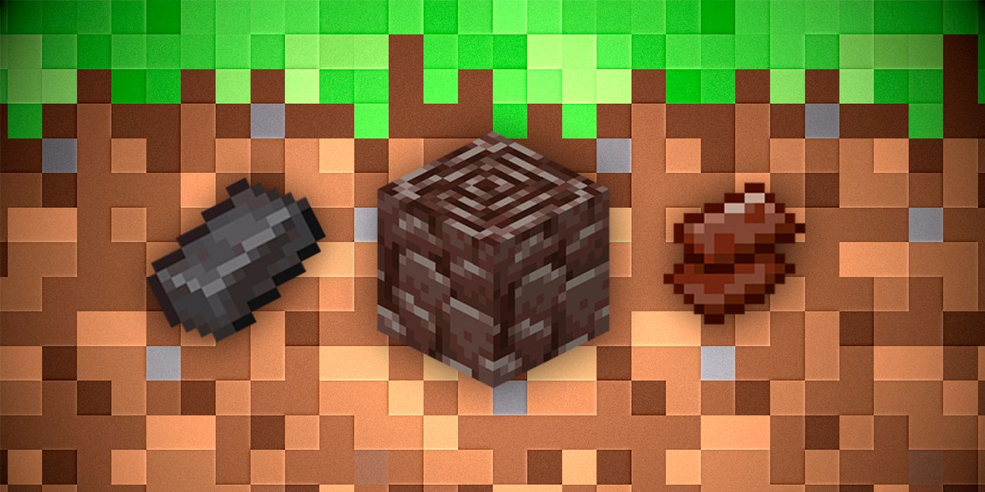 A creative Minecraft Netherite mining and crafting scene, featuring vibrant colors and a modern aesthetic design.