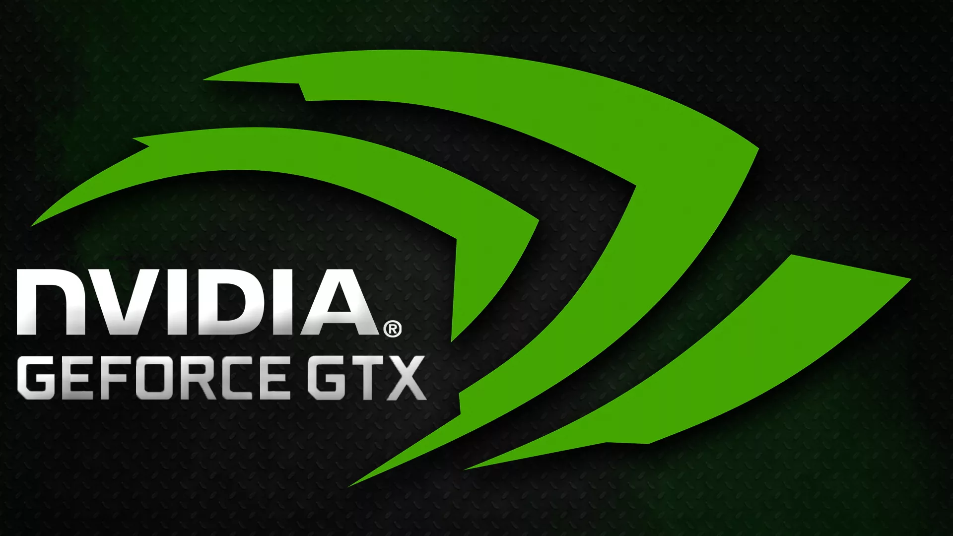 NVIDIA GeForce logo integrated with a dark medieval landscape for DOOM: The Dark Ages announcement.
