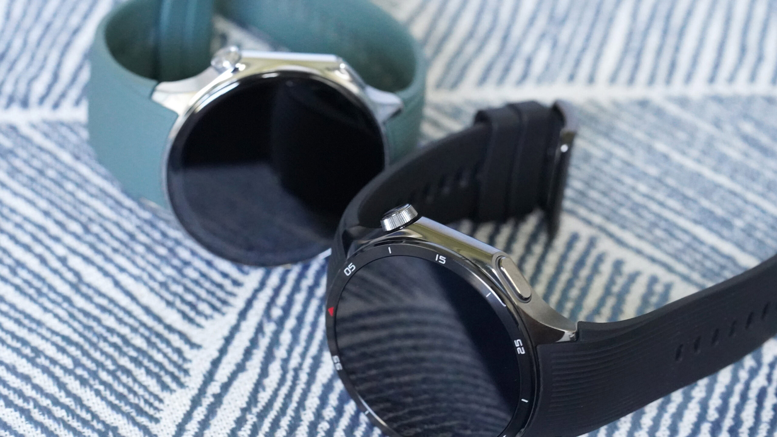 A modern and aesthetic depiction of the OPPO Watch X2 Mini showcasing its innovative design and features.