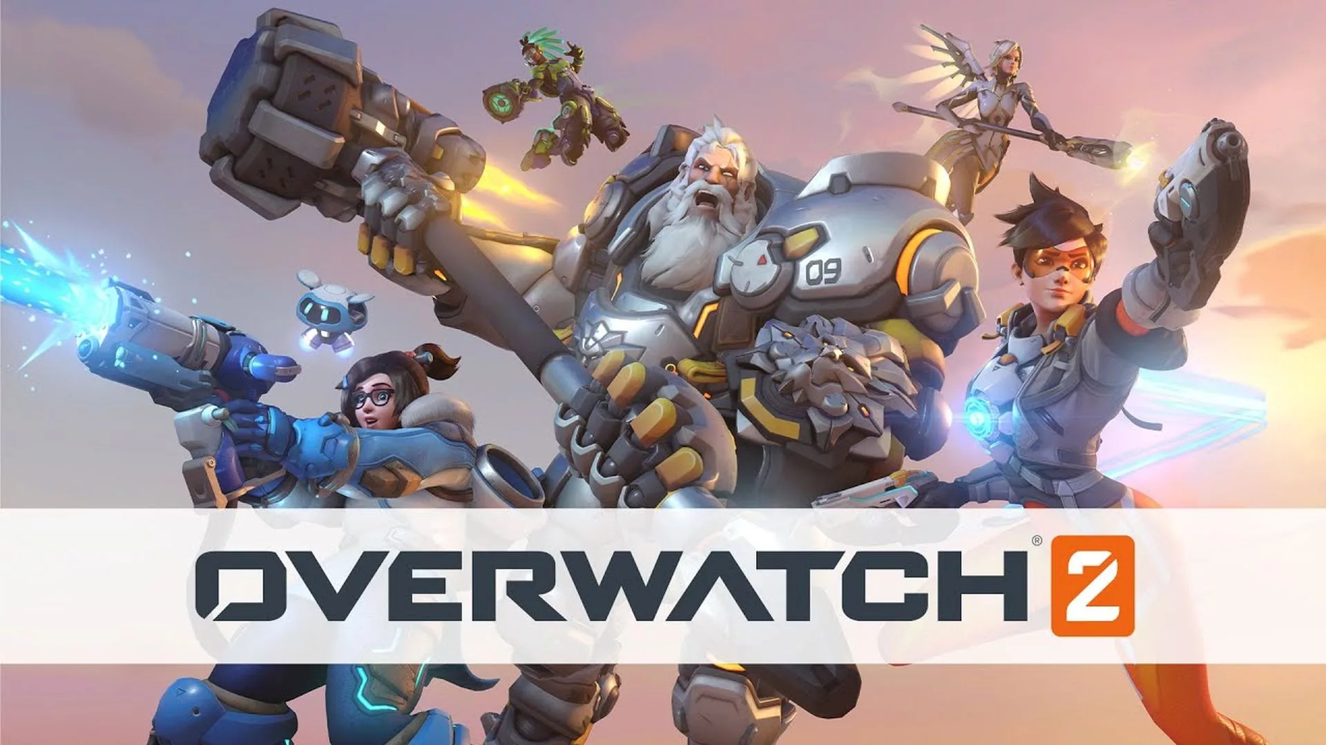 A modern graphic illustrating the themes of unionization in Overwatch 2 with vibrant characters and technology.