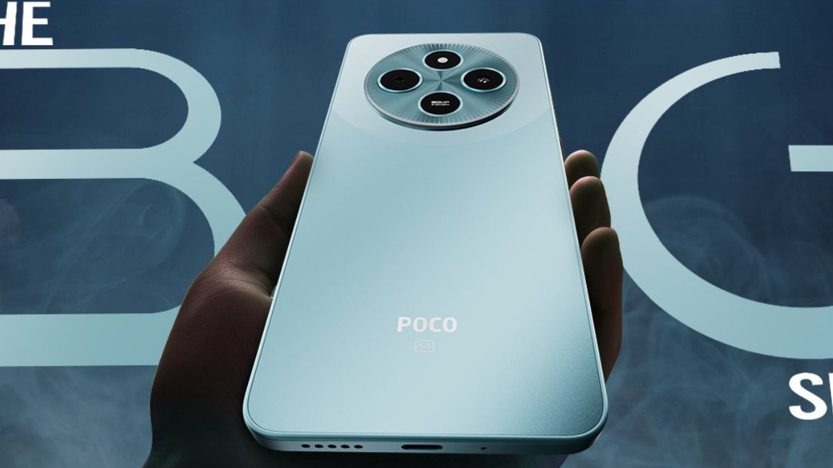 High-quality visual representation of POCO M7 5G smartphone and its Airtel version, showcasing modern design and technology.
