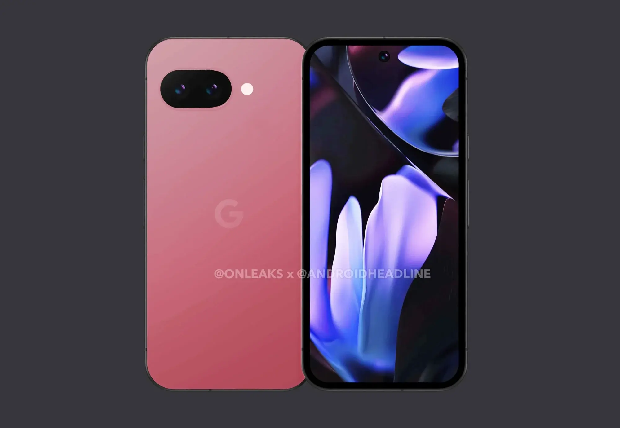 A stylish representation of the Google Pixel 9a smartphone on a digital technology background, reflecting modern aesthetics and innovation.