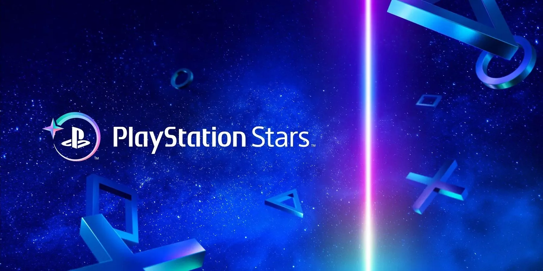 A modern digital artwork depicting the PlayStation Stars and its program conclusion, featuring vibrant colors and gaming elements.
