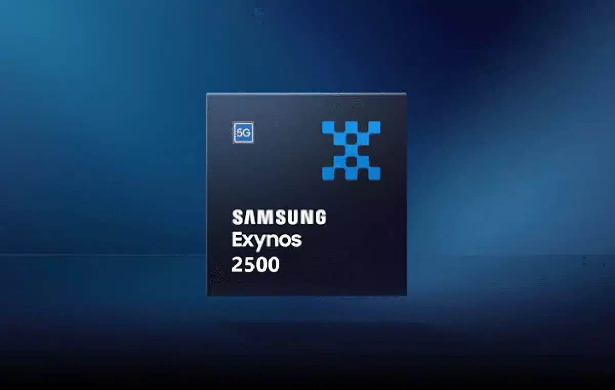 Visual representation of Exynos 2500 highlighting its disappointing performance in a modern and aesthetic design.